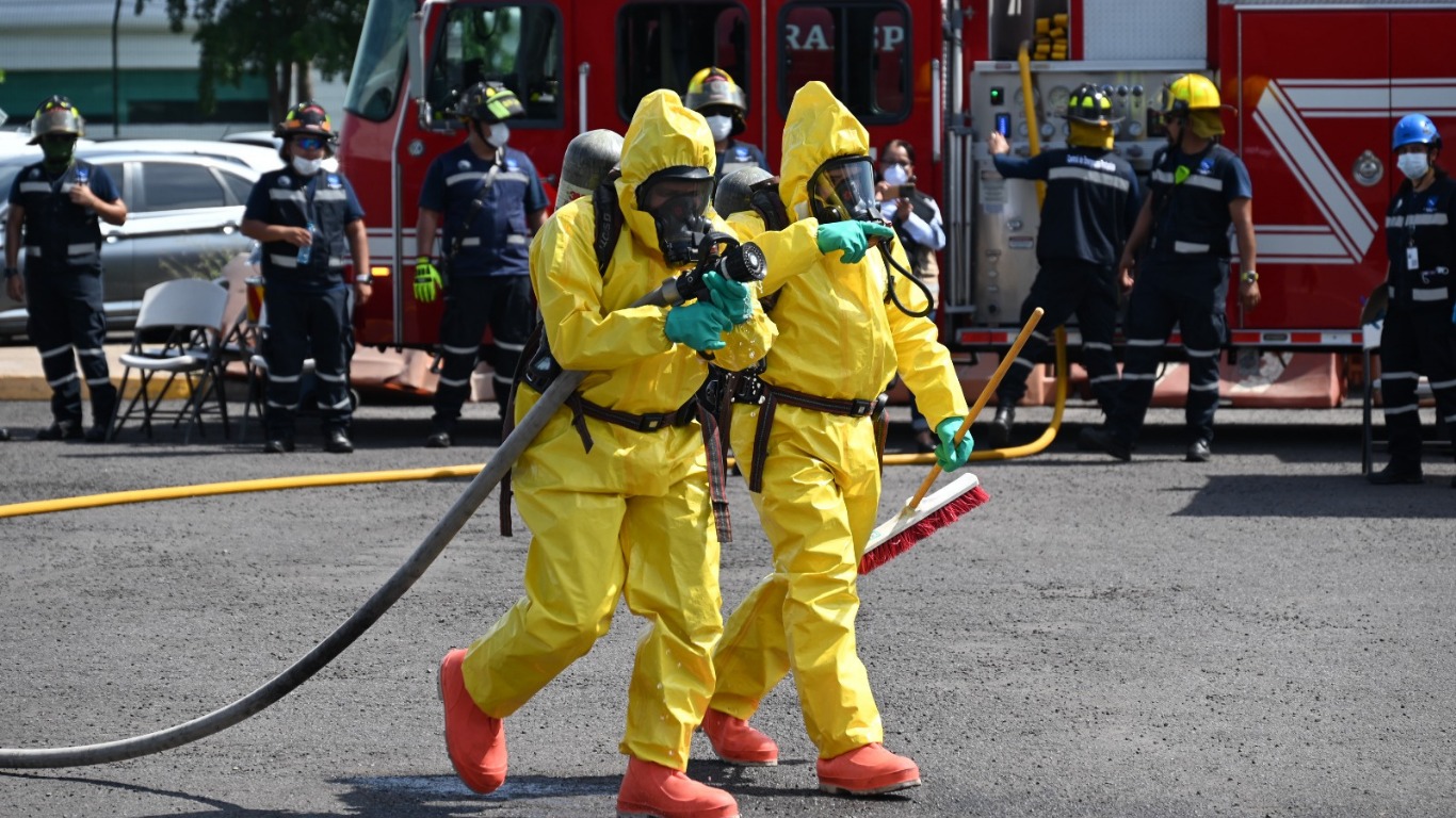 REALIZA ASIPONA SIMULACRO DE REACCIÓN ANTE EMERGENCIAS QUÍMICAS 2026